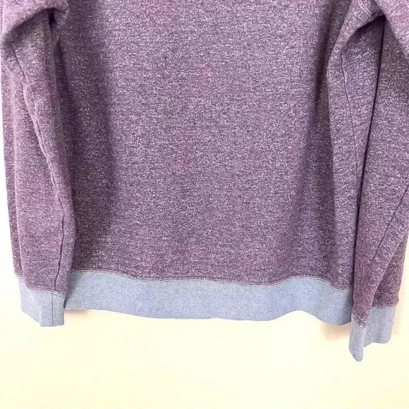 Bonobos Purple/Gray 100% Cotton High Collar Button Shetland Sweater Size XL - Picture 8 of 10